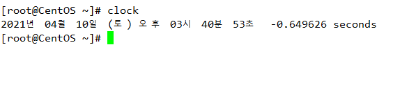  clock, date, rdate 명령어 [Linux 명령어]