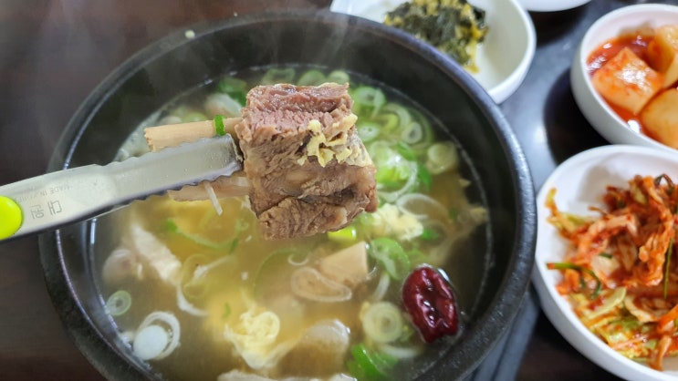  [진해 송학동] 음식이 보약(소도가니갈비탕)