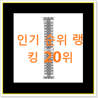  전문가추천 애플워치스트랩 탑20 순위 와이프가 인정하네요