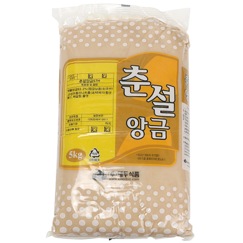 후기가 정말 좋은 쿠키베베 대두식품 춘설앙금 5kg 대용량, 1개 ···