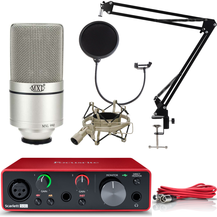 의외로 인기있는 포커스라이트 스칼렛 솔로 3G x MXL 990 마이크 패키지 2 좋아요 의외로 인기있는 포커스라이트 스칼렛 솔로 3G x MXL 990 마이크 패키지 2 좋아요