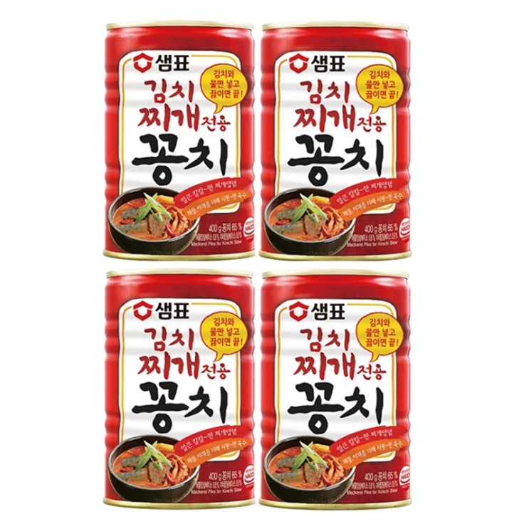 인기 많은 샘표 김치찌개 전용 꽁치 통조림, 400g, 4개입 추천해요 인기 많은 샘표 김치찌개 전용 꽁치 통조림, 400g, 4개입 추천해요