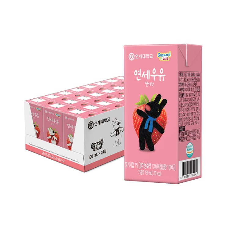 잘팔리는 연세우유 멸균우유 딸기맛, 190ml, 24개 추천해요 잘팔리는 연세우유 멸균우유 딸기맛, 190ml, 24개 추천해요