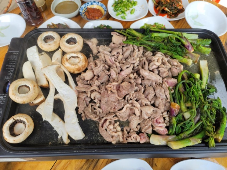  엄마네 일손돕기~ 맛있는 새참과 늦은 점심