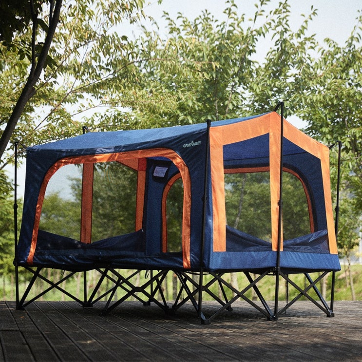 인지도 있는 캠프밸리 커플베드텐트 플러스 2(플라이별도) 인용 텐트, 남색, 2인용 추천해요
