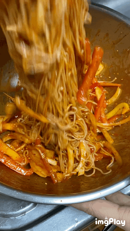  엄마표 비빔국수/직장인의 휴무 즐기기