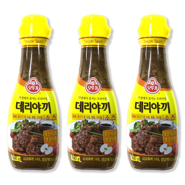 당신만 모르는 오뚜기 데리야끼소스, 280g, 3개 추천해요