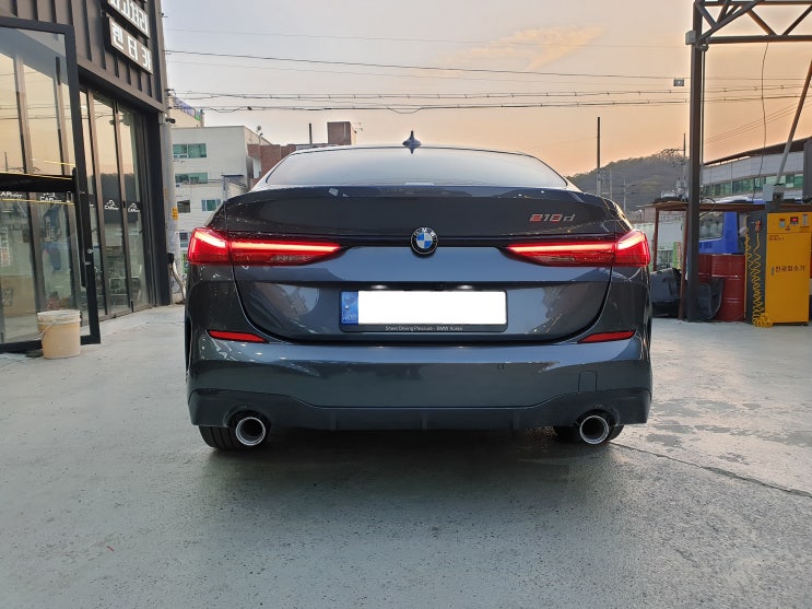 BMW 218d 그란 쿠페 출고 후기 (미네랄 그레이 / 모카 시트)