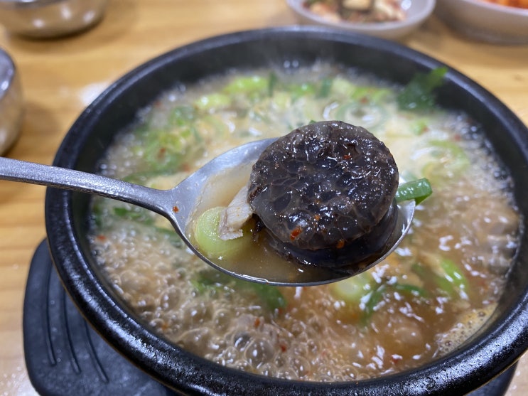  서정리 전통시장 맛집 <시장순대국>