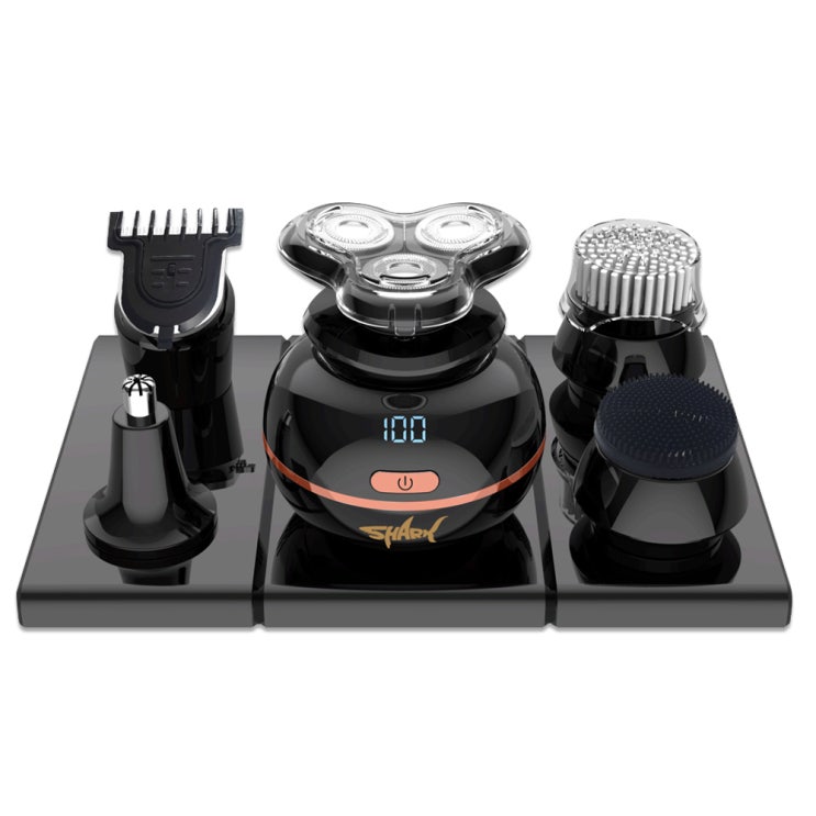  요즘 인기있는 Shark 5in1 멀티 전기 면도기 10종세트, 본체(KCR-2020), 충전기(KCR-2020P), 혼합색상 추천합니다