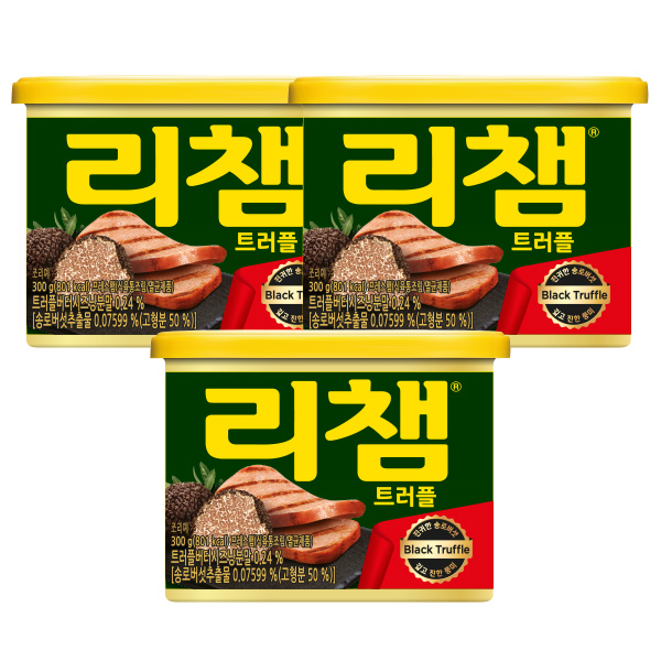 인기 많은 리챔 트러플 햄통조림, 300g, 3개 추천합니다