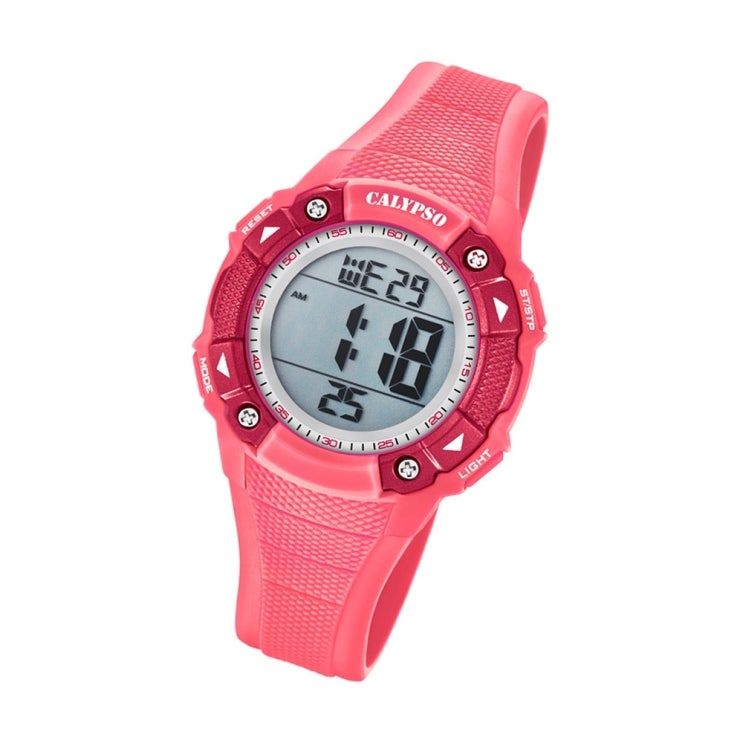 후기가 좋은 시계 칼립소시계 패션시계 메탈 가죽 부품Armbanduhr Kunststoff PUR rosa K5728/2 Damen Uhr Calypso Digital UK5728