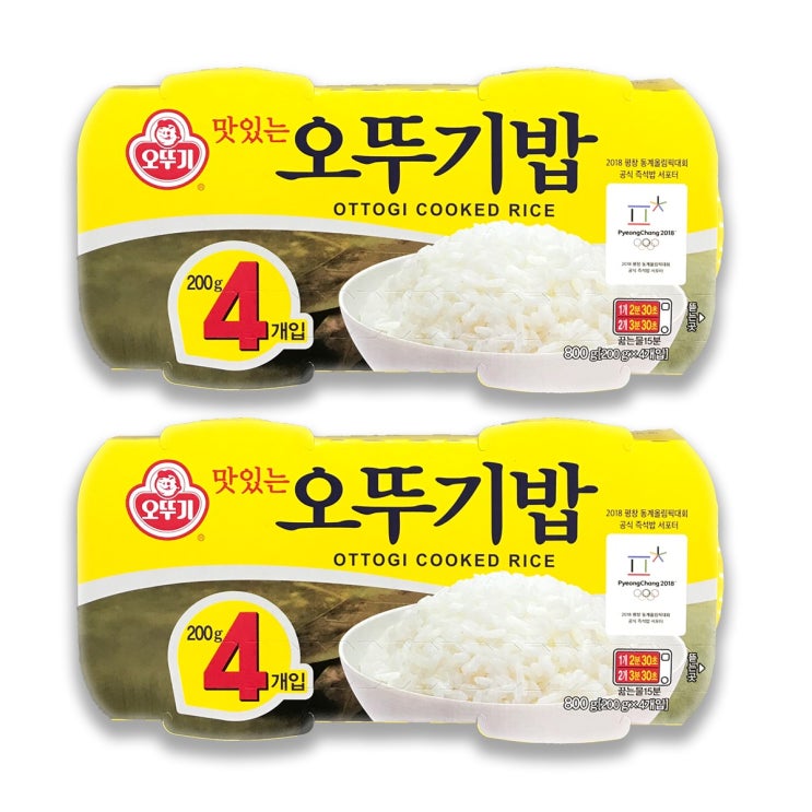 선호도 좋은 오뚜기 맛있는 오뚜기밥, 200g, 8개 ···