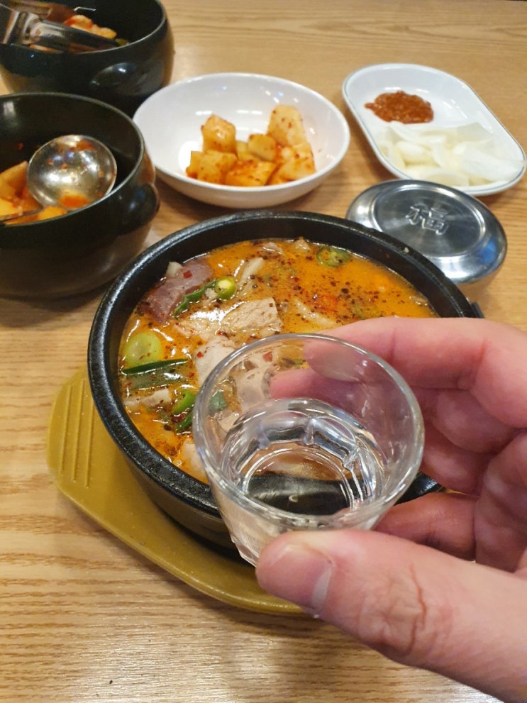  소주가 생각나요!