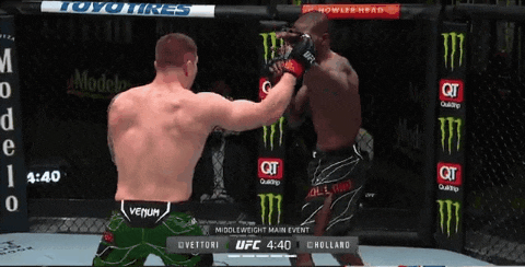 UFC on ABC 2: 베토리 vs 홀랜드 리뷰(GIF) - 컨트롤 C + 컨트롤 V