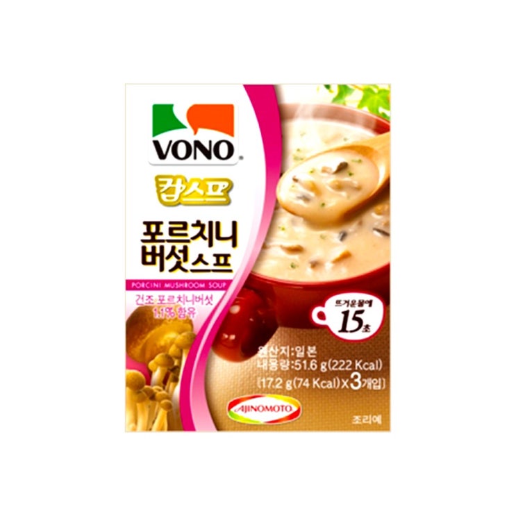 선호도 높은 농심 보노보노 포르치니버섯 스프 51.6g 3입 x5개 추천해요 선호도 높은 농심 보노보노 포르치니버섯 스프 51.6g 3입 x5개 추천해요