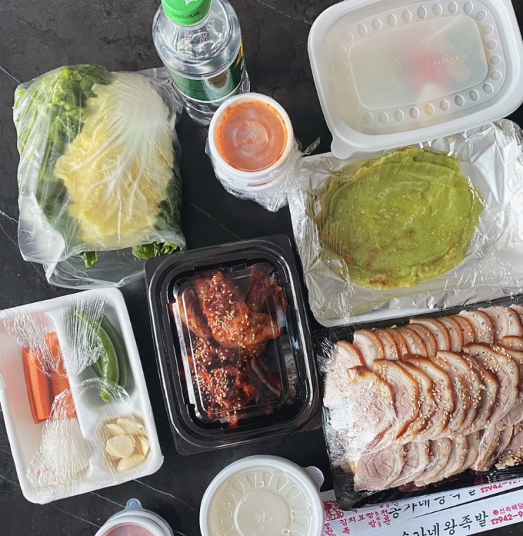  광주 소촌동 족발 맛집, 송가네 왕족발 보쌈! 한방족발 배달 후기
