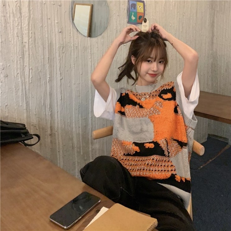 가성비갑 봄 가을 여성 캐주얼 루즈핏 숏 니트 조끼 18 추천합니다 가성비갑 봄 가을 여성 캐주얼 루즈핏 숏 니트 조끼 18 추천합니다