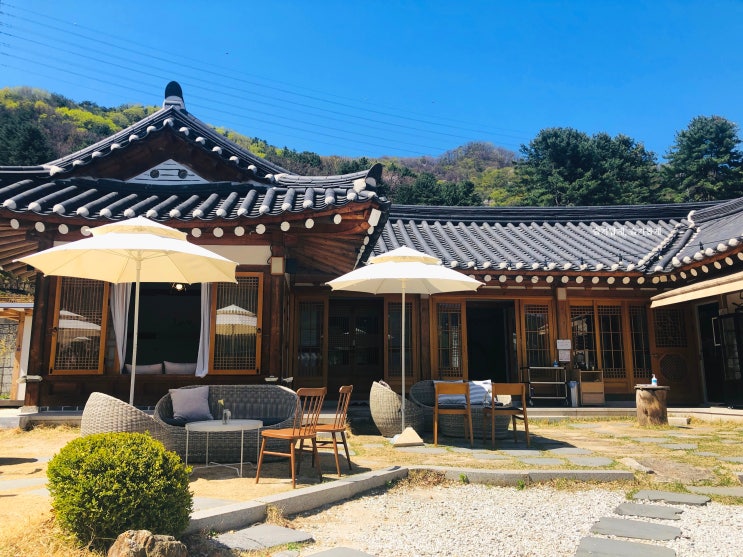  경기도/포천카페 :: 프라이빗 한옥 룸카페 '고풍' (+고향나들이 오리고기)