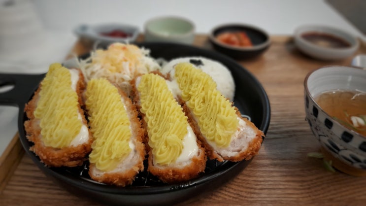  성수동 맛집 유가츠, 고구마치즈 가츠의 맛은?