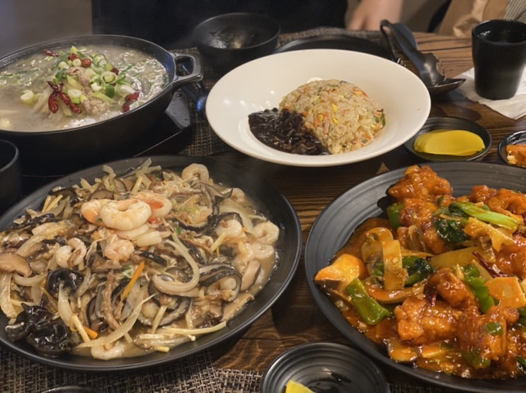  광나루역 맛집 주하객잔에서 퓨전중식과 함께 모임