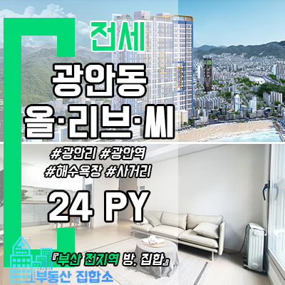 광안비치 올리브씨 아파트 전세 : 수영구 광안동 신축 첫입주 쓰리룸 광안비치 올리브씨 아파트 전세 : 수영구 광안동 신축 첫입주 쓰리룸