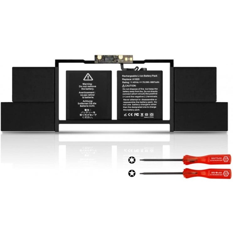 핵가성비 좋은 MacBook Pro 15인치 A1707용 ZSY A1820 노트북 배터리 2016년 말 EMC 3162 3072 시리즈 MLH32LL/A MLH42LL/A MLW7 핵가성비 좋은 MacBook Pro 15인치 A1707용 ZSY A1820 노트북 배터리 2016년 말 EMC 3162 3072 시리즈 MLH32LL/A MLH42LL/A MLW7