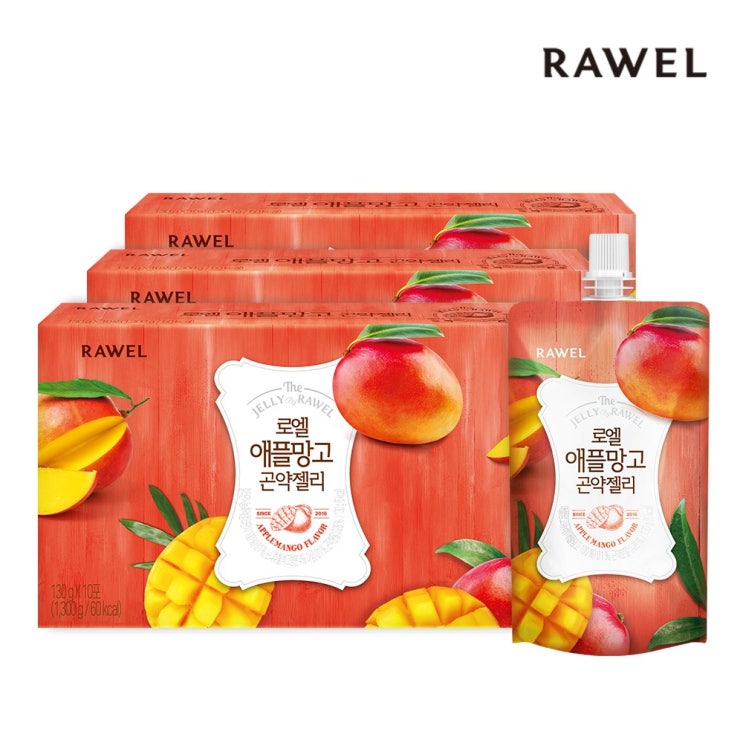잘나가는 로엘 곤약젤리 애플망고, 130g, 30개 좋아요 잘나가는 로엘 곤약젤리 애플망고, 130g, 30개 좋아요