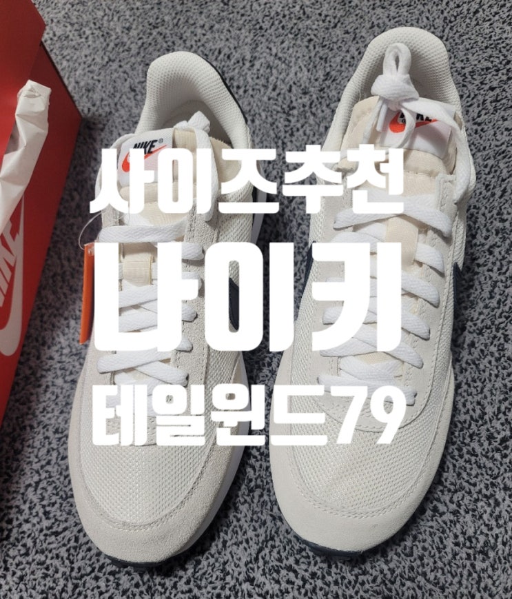  나이키 테일윈드79 사이즈추천