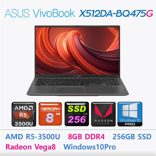 최근 많이 팔린 ASUS X512DA-BQ475 (Windows10 Pro 포함), 8GB, SSD 256GB, Windows10 Pro ···