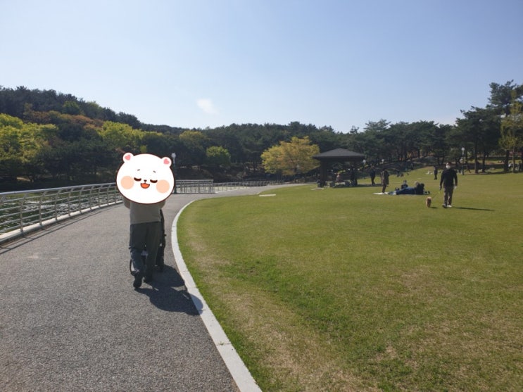  울산대공원 나들이-꽁꽁 싸매고 나가다