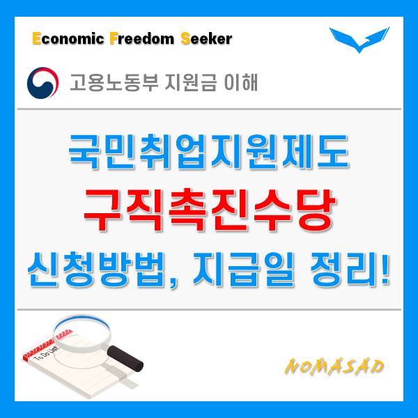 구직촉진수당 지급일 입금은 어떻게? 신청방법 및 신청서 구직촉진수당 지급일 입금은 어떻게? 신청방법 및 신청서