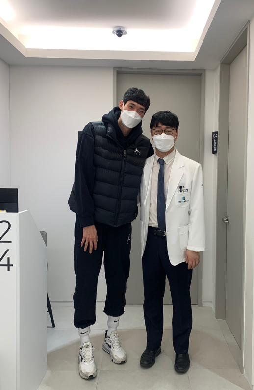  프로배구 KB손해보험 스타즈 박진우 선수 내원