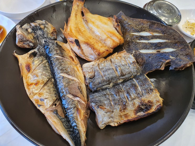  [오산, 꾸덕집] 술안주 밥반찬, 생선구이 한 상