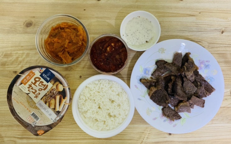  혼자 사는 남자의 혼밥 메뉴. 자취 요리