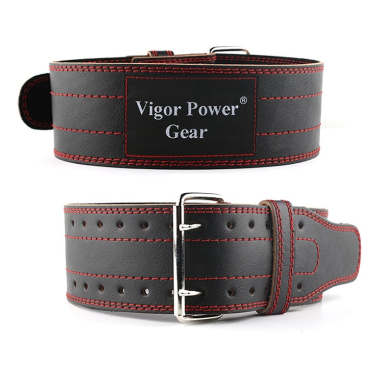 인지도 있는 vigor power gear 높은 qulity 정 가죽 조정 가능한 넓히는 휘트니스 무게 리프팅 벨트 허리 지원, Black, XS 추천해요