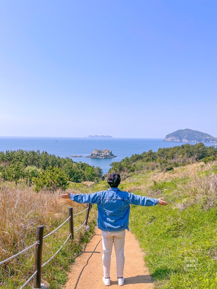  욕지도 출렁다리 트레킹 등산코스 후기