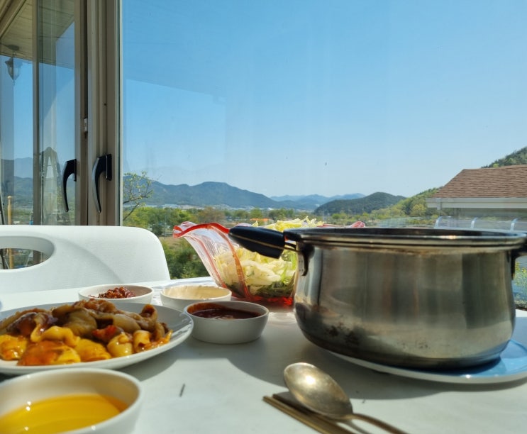  한사랑 산악회 식단(이택조 식단)