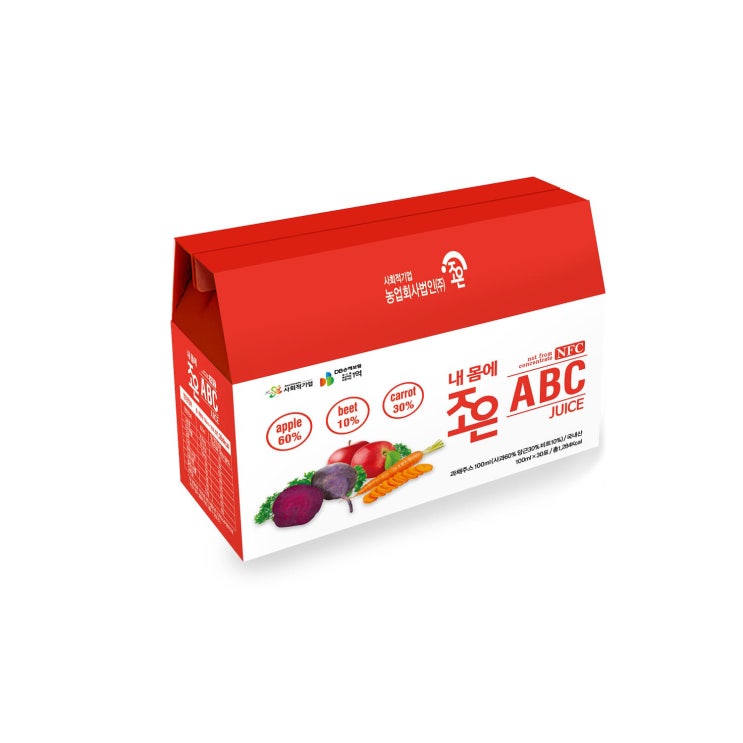 가성비갑 조은 내 몸에 조은 ABC 과채주스, 100ml, 30개 ··· 가성비갑 조은 내 몸에 조은 ABC 과채주스, 100ml, 30개 ···