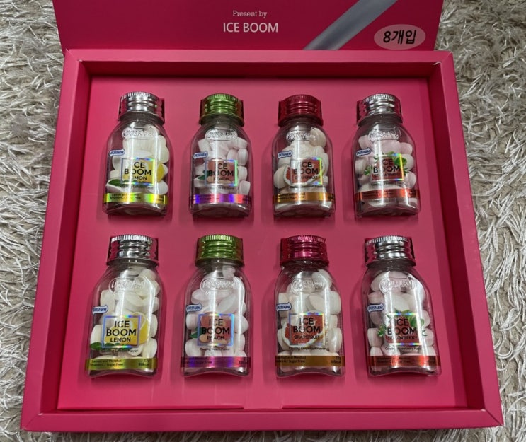  콜록콜록 답답한 목에 새바람 ice boom캔디!!