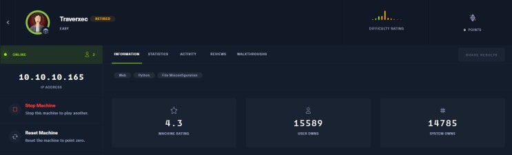  hackthebox(해킹)_ traverexec