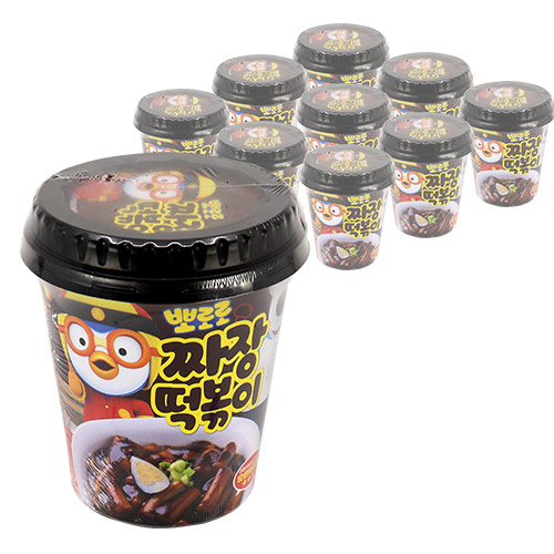 선호도 높은 뽀로로 컵 짜장 떡볶이 110g *10, 10개, 110ml 추천해요 선호도 높은 뽀로로 컵 짜장 떡볶이 110g *10, 10개, 110ml 추천해요