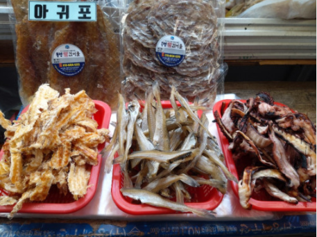  캠핑용 쥐포