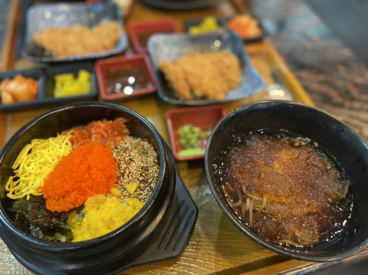  [미소야 메뉴 추천] 카츠모밀 알밥정식 리뷰