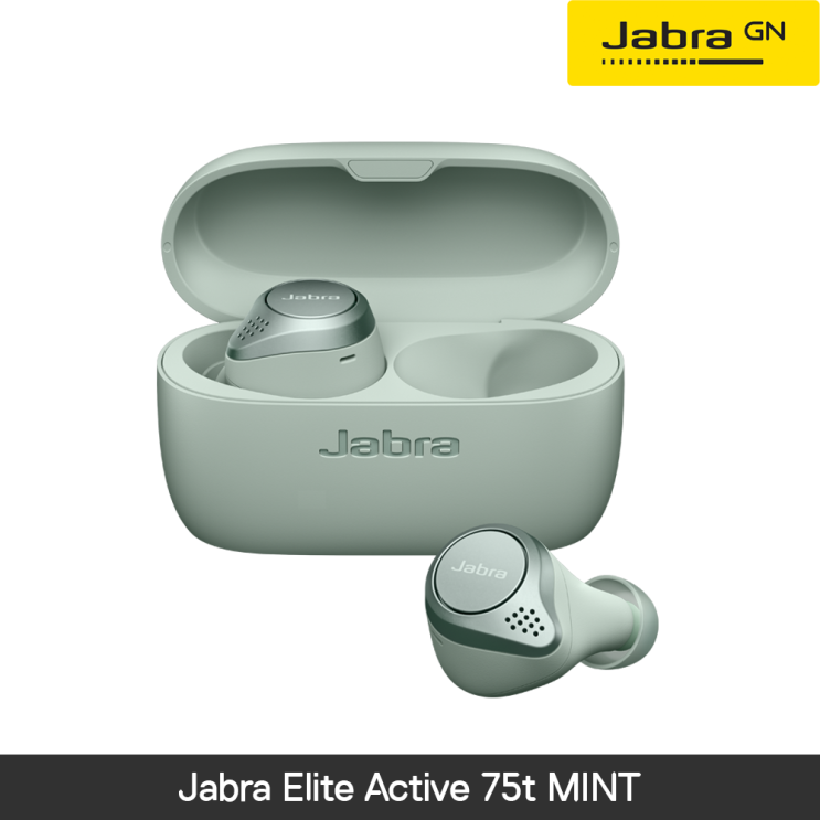 인기있는 [사은품증점][국내정품][방수기능][ANC지원] 자브라 Jabra Elite Active 75t Mint 블루투스 무선이어폰, 민트 추천해요