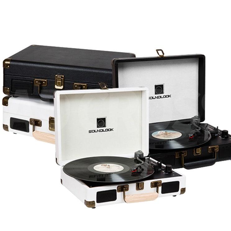 당신만 모르는 사운드룩 가방형 블루투스 라디오 LP 턴테이블 SLT-100BT 화이트/블랙, 02_화이트 추천합니다 당신만 모르는 사운드룩 가방형 블루투스 라디오 LP 턴테이블 SLT-100BT 화이트/블랙, 02_화이트 추천합니다