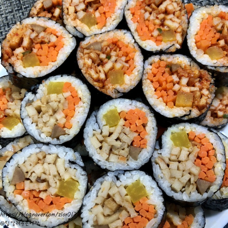  [집밥백선생 어묵김밥] [집밥백선생 불어묵김밥] 윤두준 님이 뽑은 인생 김밥!