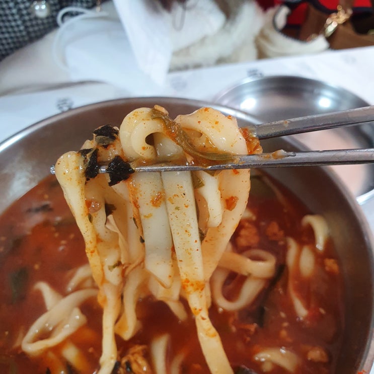  [강릉 여행 맛집] 현대장칼국수 - 맑은칼국수, 장칼국수 후기