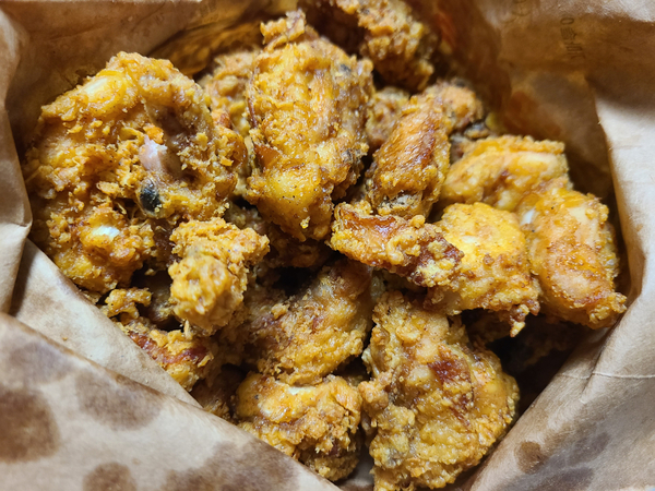  배달시켜먹은 국제통닭 부산대점 후라이드치킨 !