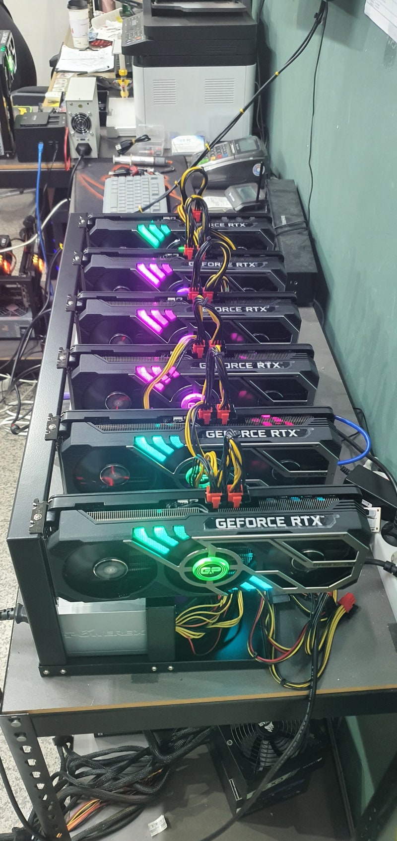 이더리움 채굴기 RTX 3070 6Way [부산] : 네이버 블로그